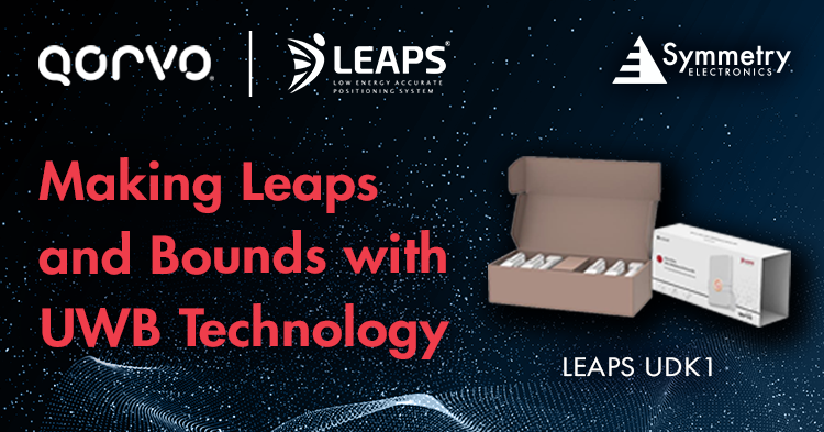 Symmetry Electronics helps developers make leaps and bounds with advanced UWB technology in the LEAPS UDK1