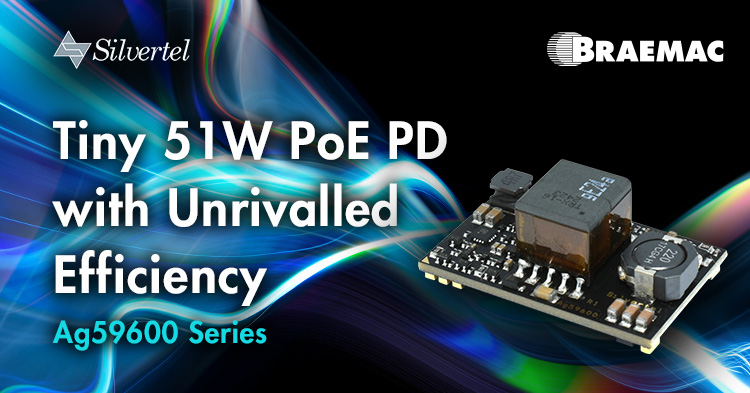 Tiny 51W PoE PD with Unrivalled Efficiency